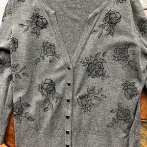 White House Black Market cardigan sweater SZ Large